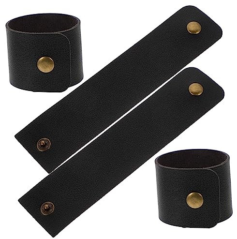Cabilock 4stücke Leder Serviettenringe Für Hochzeiten Und Festliche Anlässe Elegante Napkin Holder Für Tischdekoration Für Restaurants Und Zuhause