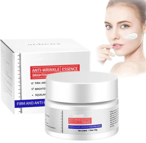 sbiancante e rimozione lentiggini, smacchiatore per il viso, crema anti-macchie, siero correttore macchie scure, idratante rassodante antirughe e invecchiamento viso (1 pezzi)