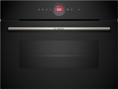 Bosch CMG7241B1F, Série 8, Four micro-onde combiné, Encastrable, Noir