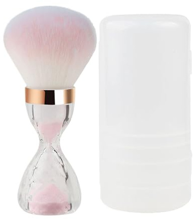 Pennello per il trucco -Brush blush in polvere allentati | Makeup viso portatile Brussh | Forniture di bellezza con comodo design a manico | Makeeup Brussh per donne, ragazze, familiari, amici