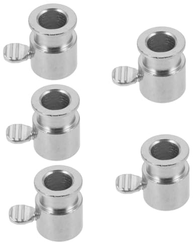 UPKOCH 5 pièces Accessoire Kit Rotisserie Tendeur Chrome pour Barbecue Gaz Support Spit Stable et Fixation Tournebroche Méchoui Usage Extérieur et Domestique
