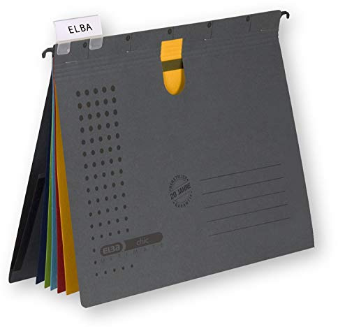 Elba 100333017 organization stapler chic Ultimate ( 3 slip sheets and 5 commercial stitches ) with Stretches ashes in the back cover , 3-pack , anthracite