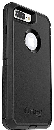 OtterBox DEFENDER SERIES Case for iPhone 8 PLUS & iPhone 7 PLUS (ONLY) - Frustration FRĒe Packaging - BLACK