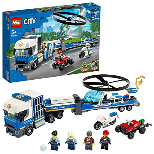 LEGO 60244 City Police Police Helicopter Transport