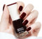 Red Nail Polish Burgundy Nail Varnish, Dark Red Autumn Long Lasting Quick Dry Nail Polish, Breathable No UV Needed Nail Art Polish Manicure for Women