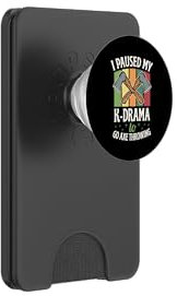 K-Drama Merch J'ai fait une pause chez K-Drama pour faire du lancer de la hache PopSockets PopWallet pour MagSafe