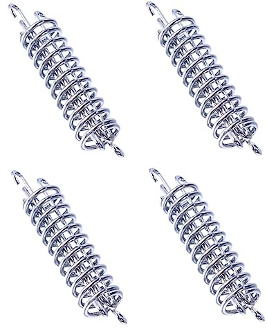 TOYANDONA 4piezas Hebilla De Resorte para Tienda De Campaña Hebilla De Cuerda De Alta Resistencia para Acampar Camping Senderismo Uso Exteriores Fijación De Toldo Material Resistente
