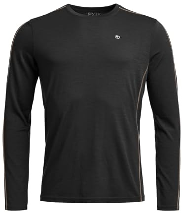 ORTOVOX 185 ROCK'N'WOOL Longsleeve, Herren, sweet alison, M