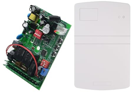 Placa de control del motor la persiana enrollable for receptor puerta, panel 433 MHz(Kit 2)