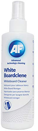 AF Whiteboard Cleaner Spray Solution | Fluid for White board surface cleaning | Ideal for Schools, Offices, Classrooms + labs - 250ml Bottle