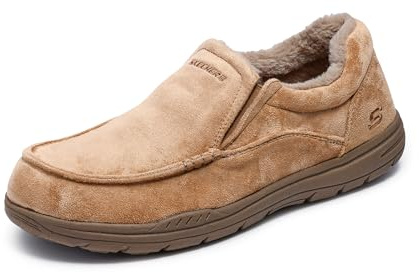 Skechers Men's Expected X Slipper, Tan, 10 UK