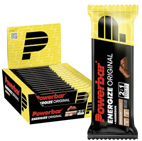 Powerbar - Energize Original - Chocolate - 15x55g - High Carb Energieriegel - Magnesium,Natrium