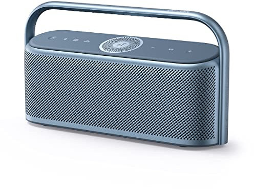 soundcore Motion x600 Bluetooth Speaker with Wireless Hi-Res Spatial Audio, 50W Sound, IPX7 Waterproof, Pro EQ, Built-In Handle, AUX-In, Portable Speaker for Home, Office, Outdoors
