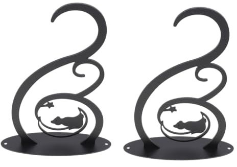 Toddmomy 2st Anschließen Zaunaufhänger Kleiderbügel Aus Metall Pflanzenhaken Aufhänger Haken Zum Aufhängen Von Pflanzen Pflanzendekor Bonsai Rostfreier Stahl Vogelfütterer
