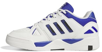 Adidas Uomo Midcity Low Shoes, Core White/Semi Lucid Blue/Core Black, 42 EU