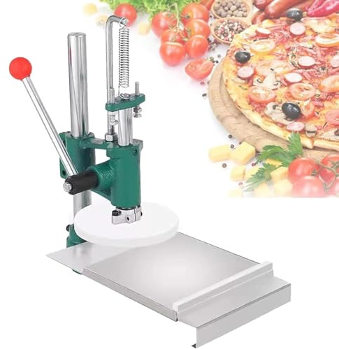 Macchina per impasto per pizza, rullo e sfogliatrice professionale per pizza fatta in casa, pasta e chapati, perfetta per cucine domestiche e uso commerciale