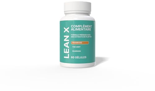 Lean X – Mélange végétal dynamique aux extraits de plantes, 60 capsules – 450 mg