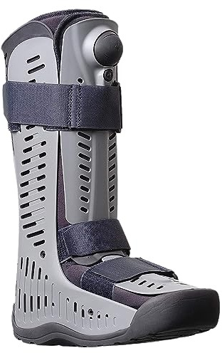 Ossur Rebound Air Walker Boot | Comfortable Walking Boot with Compression Straps & Air Pump Rocker Bottom | Walking Boot for Broken Foot, Walking Boot for Sprained Ankle (High Top, X-Large)