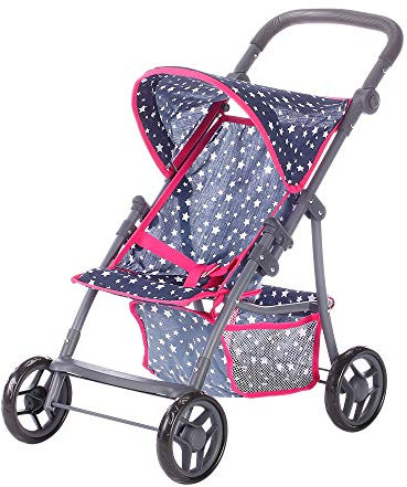 KNORRTOYS.COM 16806 Knorrtoys 16806-Puppenbuggy Liba-Star Blue Puppenbuggy