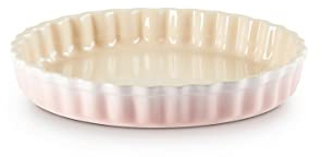 Le Creuset Tarteform aus Steinzeug, 28 cm, 2.1 Liter, Shell Pink, 71120287770001