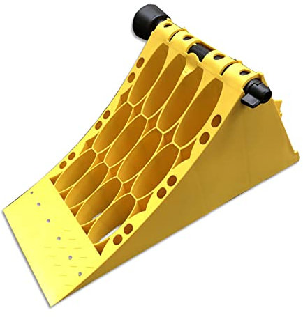 Unterlegkeil LKW 6500kg, 6,5To Hemmschuh Bremskeil DIN 76051-E53 inkl. Rohrhalterung