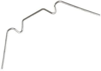 Zelsius Edelstahl Gewächshausklammern | rostfrei und sturmfest | 85 x 30 mm | Klammern für Gewächshaus, Klemmbausteine für Gewächshaus Platten bis 6 mm | Gewächshauszubehör, Ersatzteile (100)