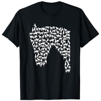 Cheval de dressage - Dressage équitation chevaux dressage équitation fille T-Shirt