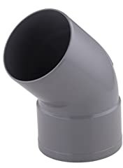 Coude PVC 45° mâle femelle Ø80 NOYON & THIEBAULT