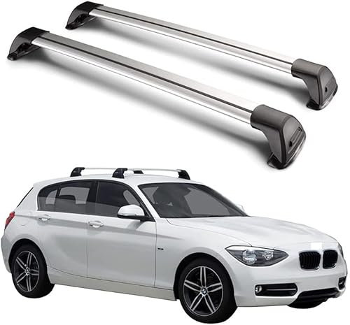 JIMORY 2 Stück Auto Relingträger Dachträger Crossbar, für BMW 4 Series Coupe F32 2014-2020 Querträger Lastenträger Fahrrad DachbüGel Gepäckträger