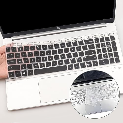 2PCS Keyboard Cover for HP 15.6 Laptop 15-fc 15-fd Series, Pavilion 15-eg 15-eh/er, HP Pavilion 17z 17-cn 17-cp 15z-fc000 15t-fd000 15t-eg300 15-fc0093dx/0025dx 15-fd0083wm/0107dx