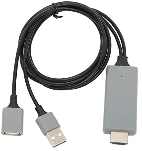 Pissente Adattatore Universale per Cavo HDTV 1080P HD Multimedia Compatibile con Smartphone e Tablet per Proiettori e Monitor