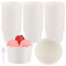 MUXHEL Lot de 100 coupes à glace en carton, 350 ml, gobelets à glace, en carton, gobelets à gâteau, gobelets à glace, gobelets à gâteau, gobelets jetables pour glaces, yaourt glacé, soupe