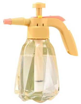 Uozonit Pulverizador de mano para jardín, pulverizador de agua a presión de 1.5 L | Pulverizador de bomba de jardín de mano, botella pulverizadora a presión con boquilla ajustable para riego