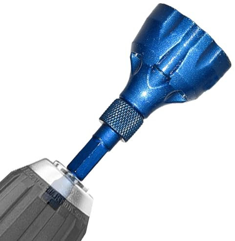 Derwrtup Deburring Chamfering Drill Bit - Hex Shank Remove Burr Tools with Quick Release Shank Fits,Bolt Deburring Tool For Professionals And Enthusiasts