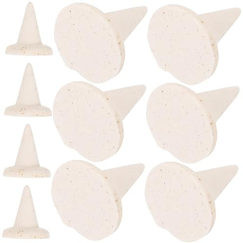 SHINEOFI 10 Stück Brennofen Keramik Stütznägel Aluminiumoxid Kleine Feuerfeste Tonbrennofen Zubehör Hitzebeständig Für Töpfer Und Brennöfen