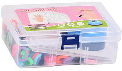 GETAJGHSD Bunter Ring Spielzeug Für Junge Mädchen Eltern-Junge Mädchen-Spielzeug Frühes Lernspielzeug Aus Hochwertigem Material Glatter Oberfläche Kreatives Fingerring-Spielzeug