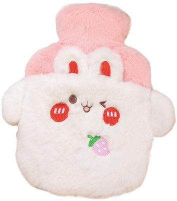 Cartoon Heat Pack - Velvet Skin Warmer, Comfy Foot Pillow, Animal Design | Insulated Comfort Retention Pocket, Reusable Thermal Relief Pouch Study Desk, Outdoor Chill Moments