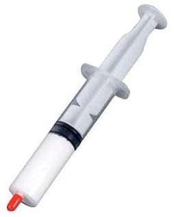 Wärmeleitpaste - 25 g Spritze, weiß, ideal zur Verbesserung der Wärmeleitfähigkeit elektronischer Komponenten und zur Optimierung der Leistung.