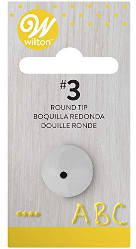 Wilton Round Piping Tip #3, 418-3