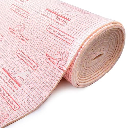 Underfloor Heating Carpet Underlay Roll - ThermalStream - 10mm Thick - Advance Air Circulation Holes - Quicker Thermal Transfer - 11m x 1.37m Roll