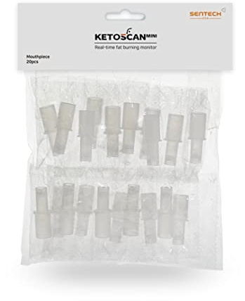 20 Stück KETOSCAN Mundstücke - für ACE KETOSCAN mini & lite - einzeln hygienisch verpackt - Original Ersatz-Mundstück