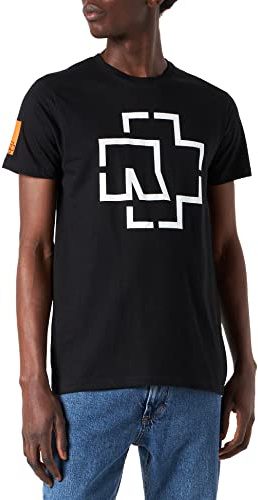 Rammstein Herren Rs020-rammstein Logo Tee T-Shirt (1er Pack)