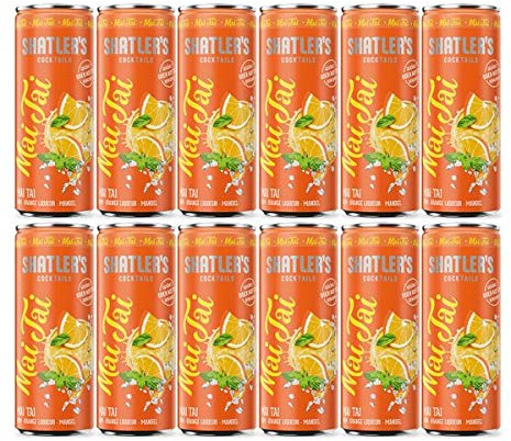Shatler´s Cocktail Paket Mai Tai Alu_Dose (12x0,25l) incl. 3EUR Dosenpfand