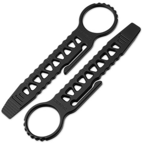 BÖKER PLUS® Tango Bar Mini - EDC Hebel-Werkzeug - D2 Schlüsselanhänger mit Clip - Crow-Bar Everyday Carry Tool mit Schrauben-Dreher - Profi EDC Prybar - Multi Purpose Keychain mit Flaschenöffner
