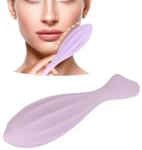 Rouleau de Massage du Visage en Silicone, Rouleau de Massage du Visage, Outil de Massage Manuel du Visage, Outil de Libération des Points de Déclenchement Profonds pour le