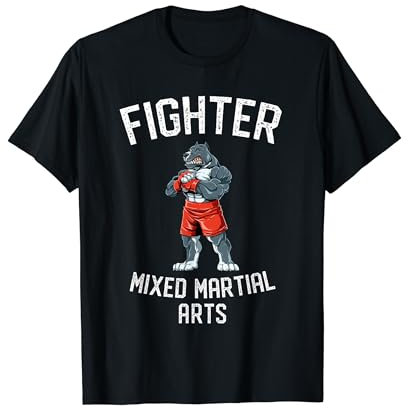 Pitbull MMA Kämpfer Käfig Kämpfer T-Shirt