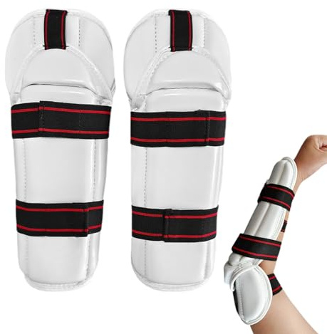 Meindin Arm- und Ellbogenschützer, Sport-Ellenbogenschützer zum Schutz, Ellenbogenschützer mit EVA-Futter für Taekwondo, Combat, Boxen