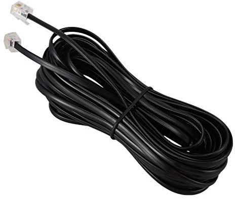 Foemey Cavo telefonico RJ11 6P4C ADSL modem 10 metri