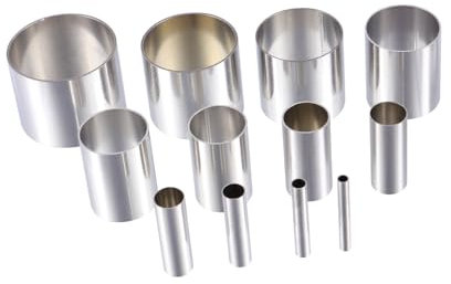 CIYODO 12pcs Stainless Steel Round Hole Hollow Punch Cutter Set for Clay Crafting, Mini Circle Ring Clay Cutters Suitable for Jewelry and DIY Art Projects