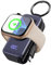 INIU Power Bank per Apple Watch, 5000mAh Caricabatterie Portatile con Cavo Integrato, Batteria da Viaggio Sottile con Portachiavi e LCD Display per iWatch 10/9/8/Ultra2/Ultra/SE